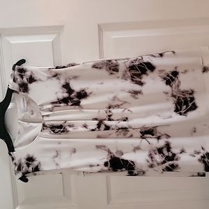 Calvin Blain marbled blouse